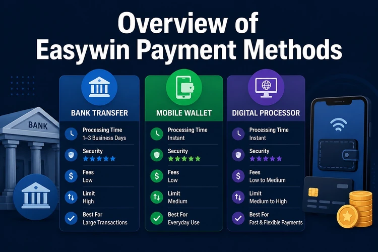 Overview of Easywin Payment Methods
